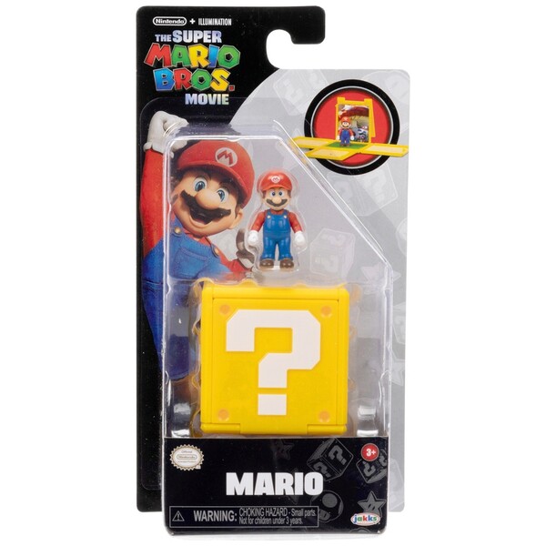 Mario, The Super Mario Bros. Movie, Jakks Pacific, Pre-Painted